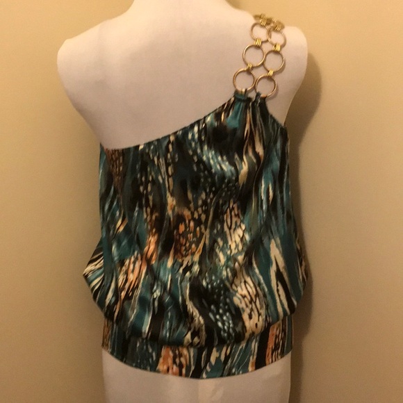 Arden B. Sleeveless Silk halter top - Picture 2 of 4